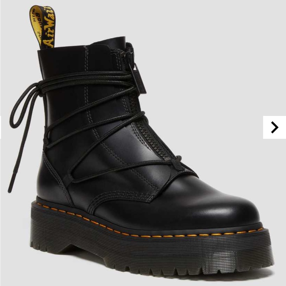 Jarrick II Dr. Martens Black Platform Boots